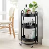 3 Tier Round Metal Utility Cart - Brightroom™ -Brightroom GUEST 03fa6ee3 6d77 4819 97bf 3ec99fae83c9