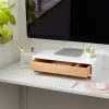 White Monitor Stand With Drawer - Brightroom™ -Brightroom GUEST 0a10588f 216f 43b6 8ac3 4d470187a56c