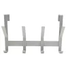 Heavy Duty Over The Door 4 Hooks Rail Matte Gray - Brightroom™ 1 Heavy Duty Over The Door 4 Hooks Rail Matte Gray - Brightroom™ -Brightroom GUEST 3a1e016c 208d 41ef a464 8a47a42a8e45