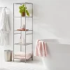 Tall Bath Storage Tower Brushed Nickel Metal - Brightroom™ 2 Tall Bath Storage Tower Brushed Nickel Metal - Brightroom™ -Brightroom GUEST 7123969a d33c 4f84 9e8c b8a62c10f3c9