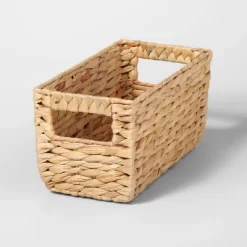 Woven Water Hyacinth Rectangular Basket - Brightroom™ 12 Woven Water Hyacinth Rectangular Basket - Brightroom™ -Brightroom GUEST 8a915b46 0087 4c76 9169 70f6c96183b0