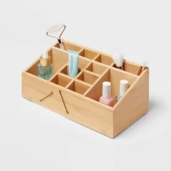 10" X 5" X 4" 12 Compartment Bamboo Countertop Organizer - Brightroom™ -Brightroom GUEST 8c744fa1 c40c 4a18 88b5 85111e9829ce