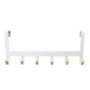 Mixed Material Over The Door 6 Hooks Rail Matte White - Brightroom™ 2 Mixed Material Over The Door 6 Hooks Rail Matte White - Brightroom™ -Brightroom GUEST 8cbed083 e2f5 4931 842a d58fc357950d