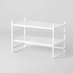2 Tier Shoe Rack Metal Mesh - Brightroom™ 9 2 Tier Shoe Rack Metal Mesh - Brightroom™ -Brightroom GUEST 97469fbe 60a1 4d79 b7f6 0432247cf2d3