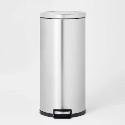 30L Round Step Trash Can - Brightroom™ 13 30L Round Step Trash Can - Brightroom™ -Brightroom GUEST b53204f6 a9a6 43d4 ae9d 0fa9b8519751