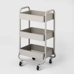 3 Tier Metal Utility Cart - Brightroom™ 10 3 Tier Metal Utility Cart - Brightroom™ -Brightroom GUEST b751237f 152d 4bb9 85de 6c42ef255a3f