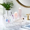 Extra Large Bathroom Plastic Tiered Cosmetic Organizer Clear - Brightroom™ -Brightroom GUEST cc388d2f 59ce 43d7 af8f 493a4123f1ba