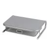 Mesh Monitor Stand With Drawer Silver - Brightroom™ -Brightroom GUEST d81fb111 e25a 4a61 b9d6 e5b76a324007
