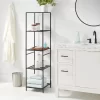 Tall Bath Storage Tower Black Metal - Brightroom™ 2 Tall Bath Storage Tower Black Metal - Brightroom™ -Brightroom GUEST f059dd82 a456 472e 83ce 48a8588b0cf0